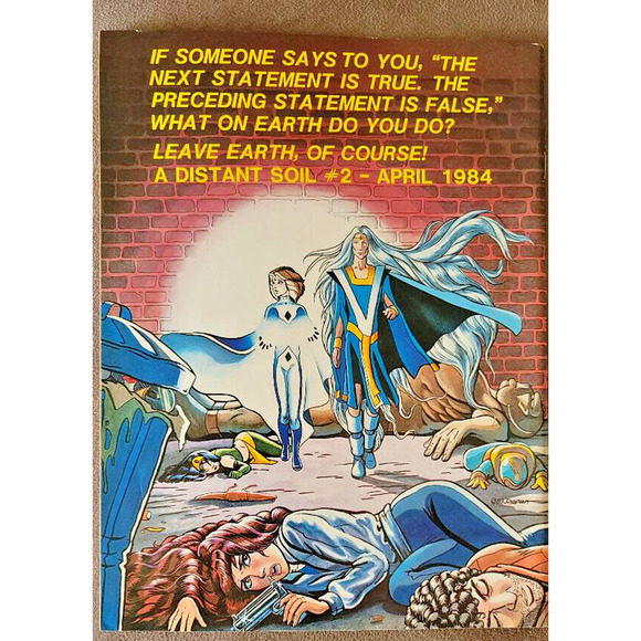 WARP GRAPHICS 1984 - A DISTANT SOIL #1 and #3 - Collen Doran - Picture 3 of 5